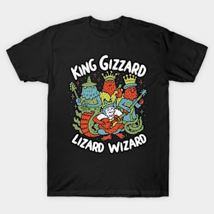 King Gizzard & The Lizard Wizard - Fan made design T-Shirt